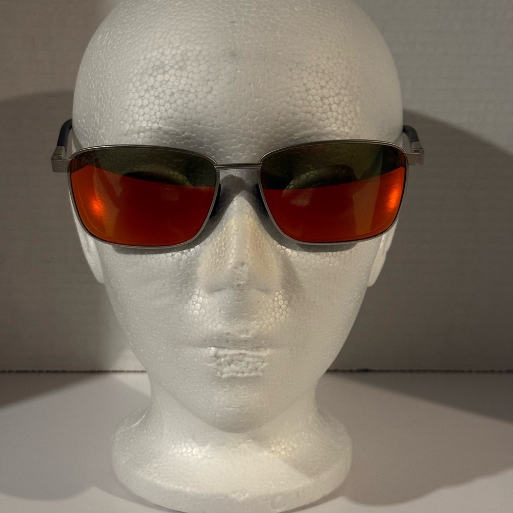 Maui Jim red and black sunglasses, authentic prescription lenses.